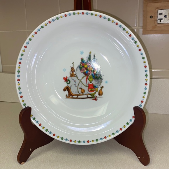 Dr. Seuss Holiday Dr Seuss The Grinch Serving Bowl Poshmark